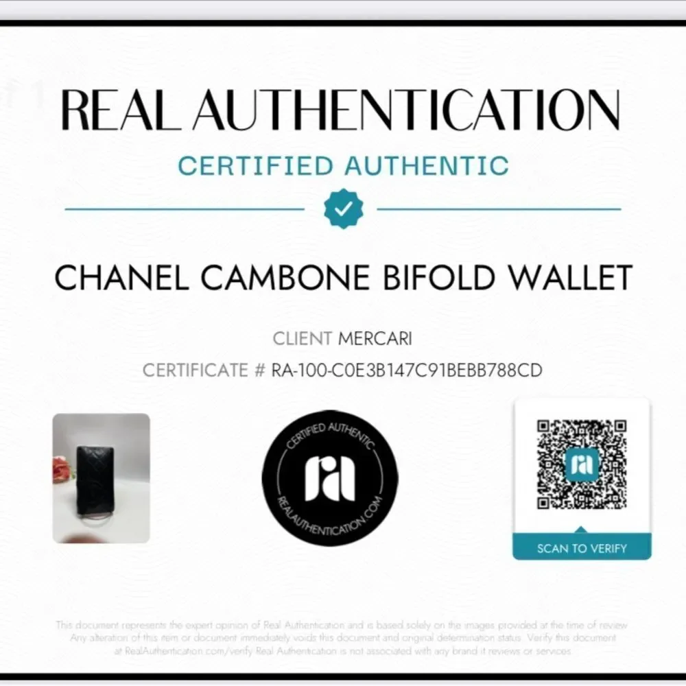 Chanel Cambone Bifold Wallet
